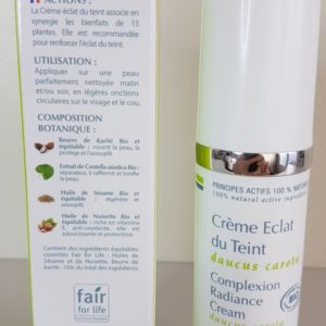 Crème bio Éclat du Teint Centella