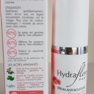 Sérum Anti-Rougeurs Bio Rose Caresse Hydraflore