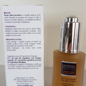 Sérum bio Ultra-Concentré Anti-Age Global Bio Centella Prestige